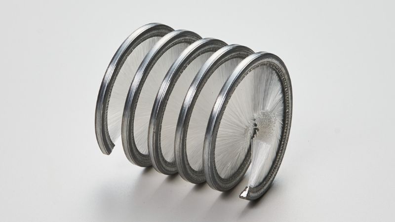 Inside coil brushes