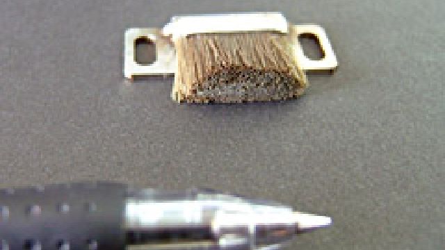 Ultra-small strip brush